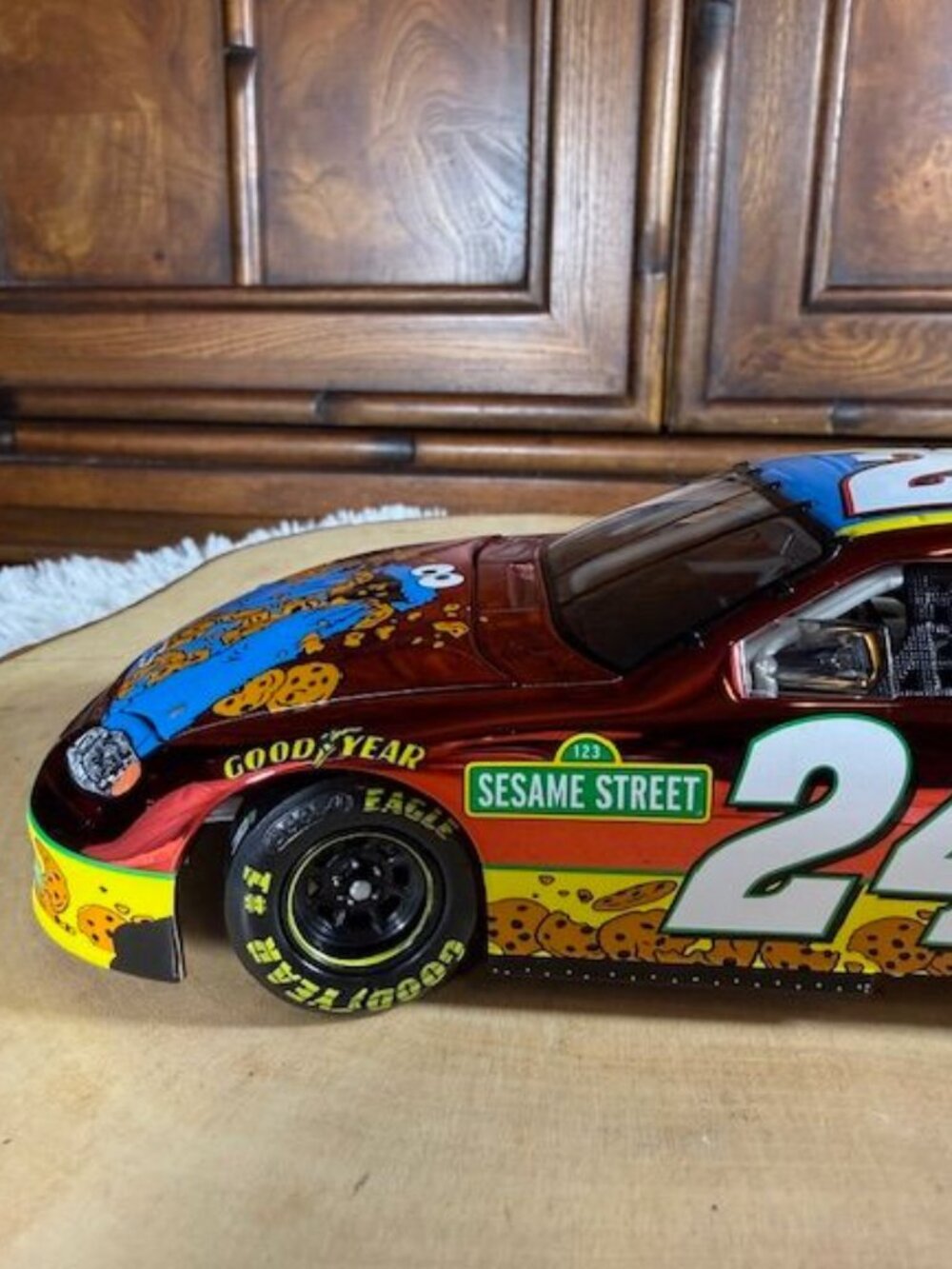 Vintage Jeff Gordon #24 Foundation Sesame Street II 2003 Monte Carlo 1:24 Car - Picture 5 of 16
